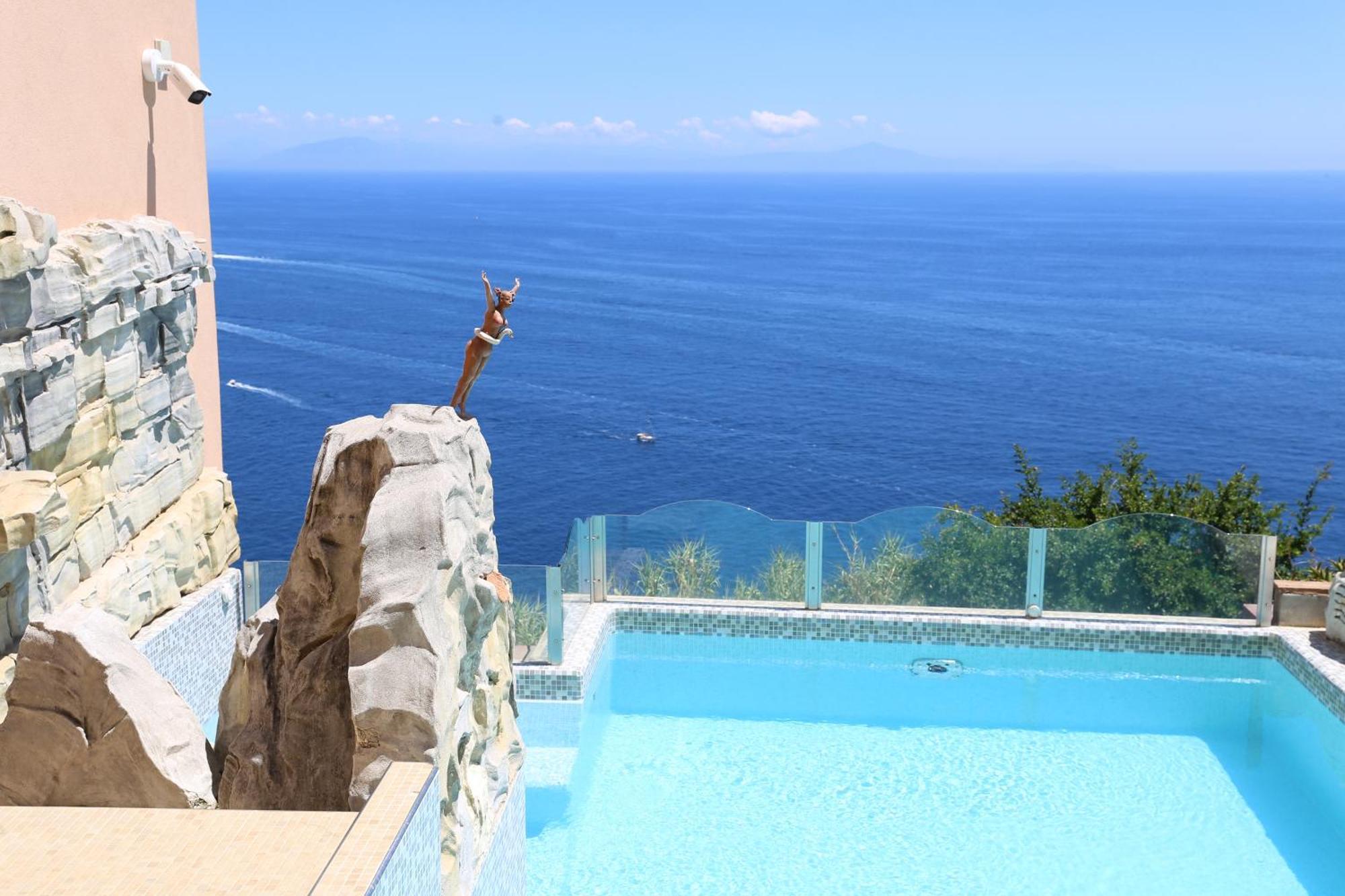 Hotel Margherita Praiano Esterno foto